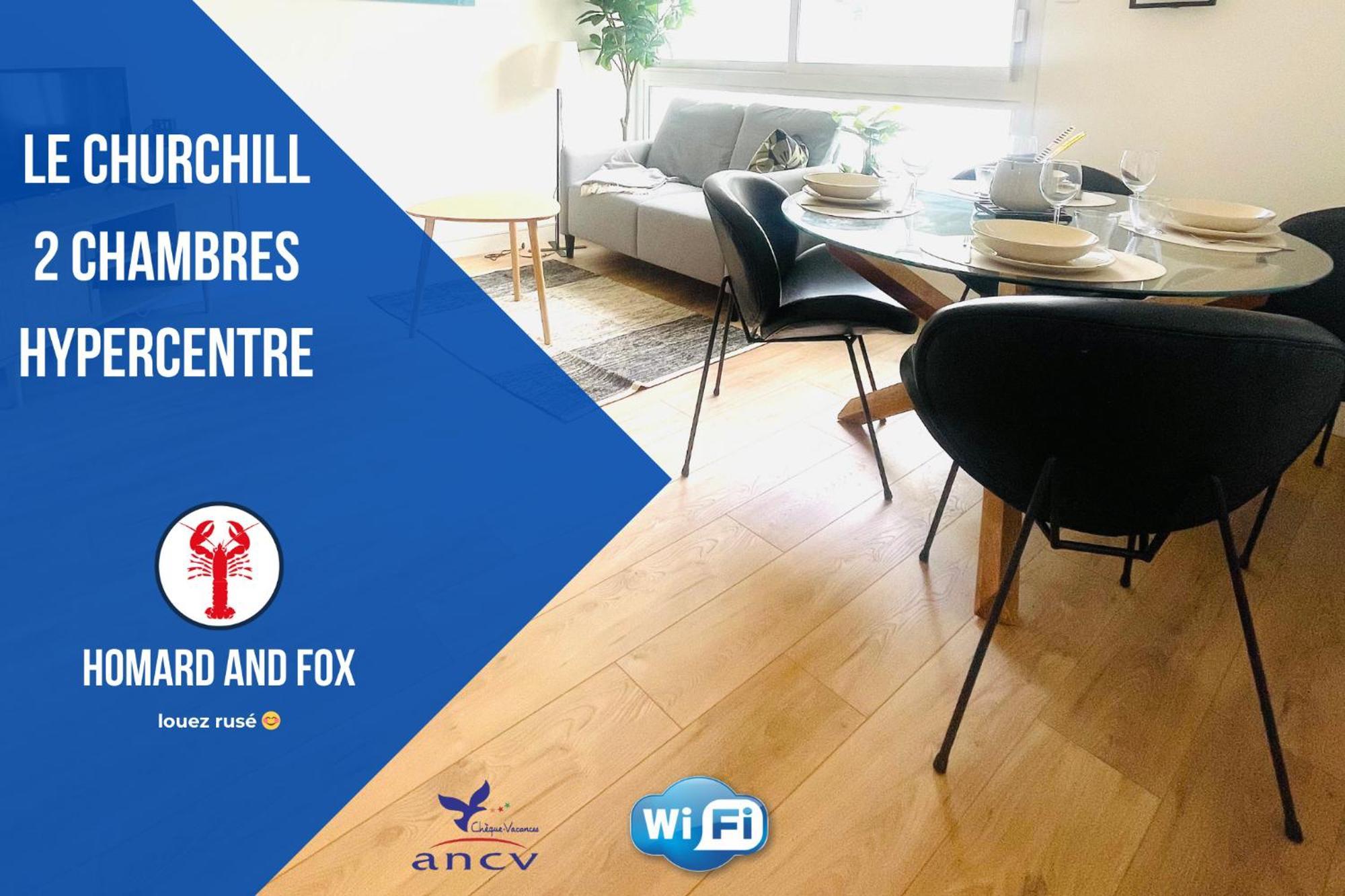 Homard And Fox, Appartement 2 Chambres 100M De La Mer دينار المظهر الخارجي الصورة